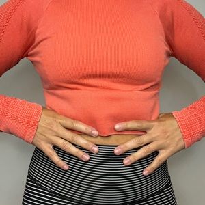 Aerie cropped long sleeve